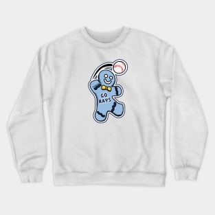 Tampa Bay Rays Gingerbread Man Crewneck Sweatshirt